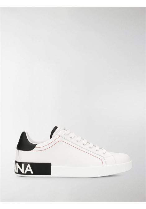 white calf leather Portofino sneakers  DOLCE & GABBANA | CS1760-AH52689697